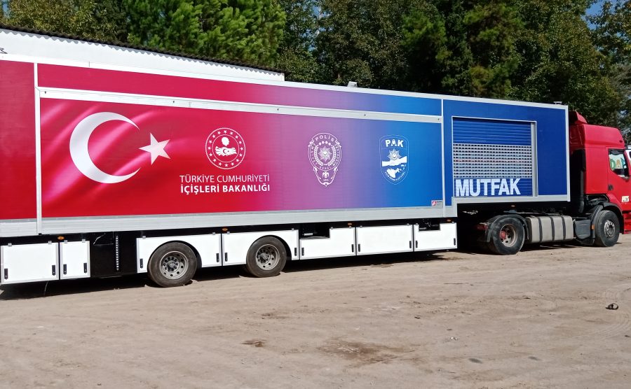 Mobile Military Kitchen