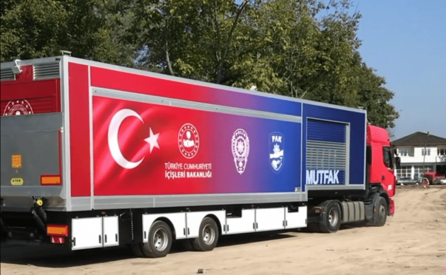 Mobile Military Kitchen