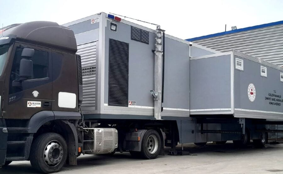 Mobile Drone Control and Charge Units