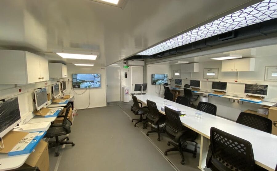 Mobile Drone Control and Charge Units