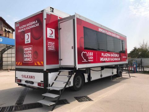 Mobile Blood Donation Truck Trailer