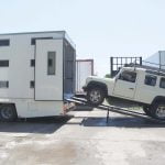 Mobile Military Trailer Vehicle