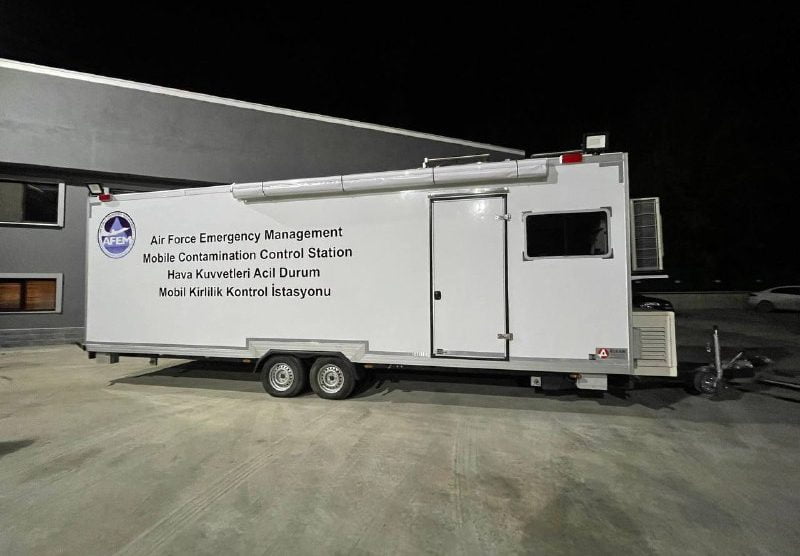 Mobile Command Control Trailer Vehicle Center
