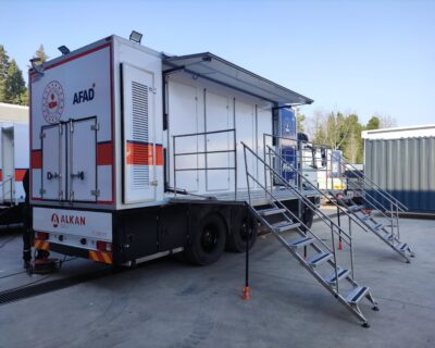 Mobile Toilet Shower Trailer Vehicle Unit